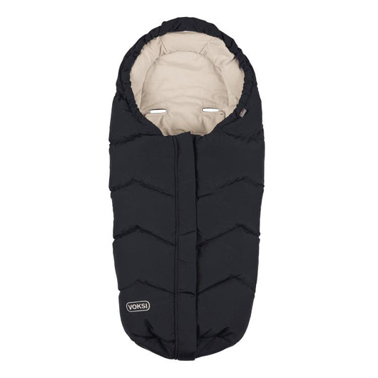 Voksi - Move Car Seat Footmuff Meadow Black - Sacco invernale Passeggino Nero