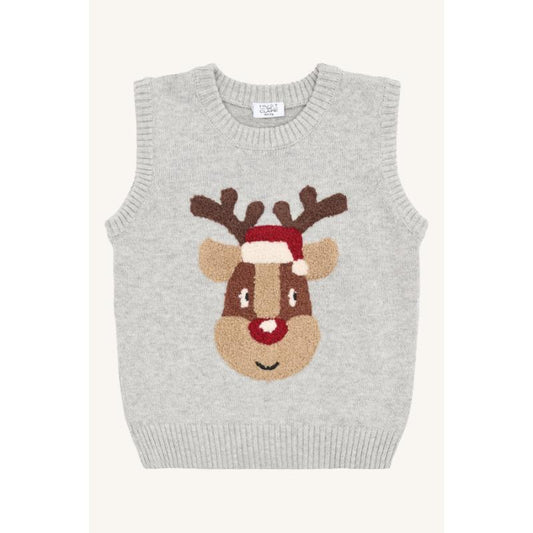 Hust&Claire - Natale - Gilet con renna
