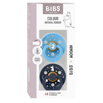Bibs x Moomin - Bibs - 2-pack Ciuccio MOOMIN (6+) - Vari colori