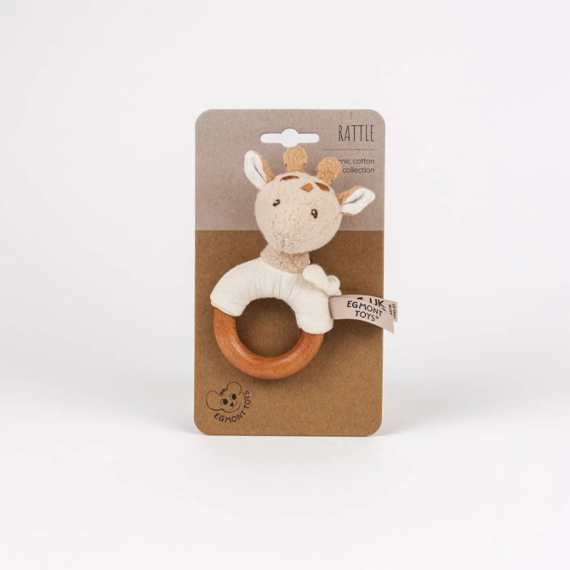 Egmont Toys - Sonaglio giraffa in legno - Leonie