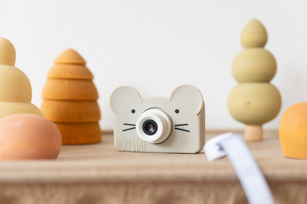 Hoppstar - Macchina fotografica Rookie - Topo Grigio - 3 anni