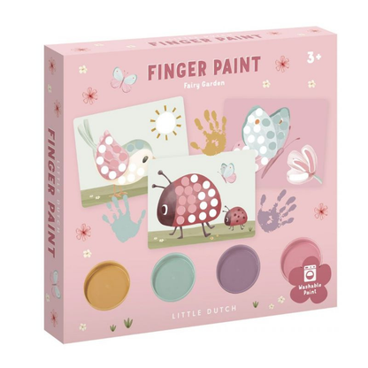 Little Dutch - Finger Paint - Set pittura con le Dita - Fairy Garden
