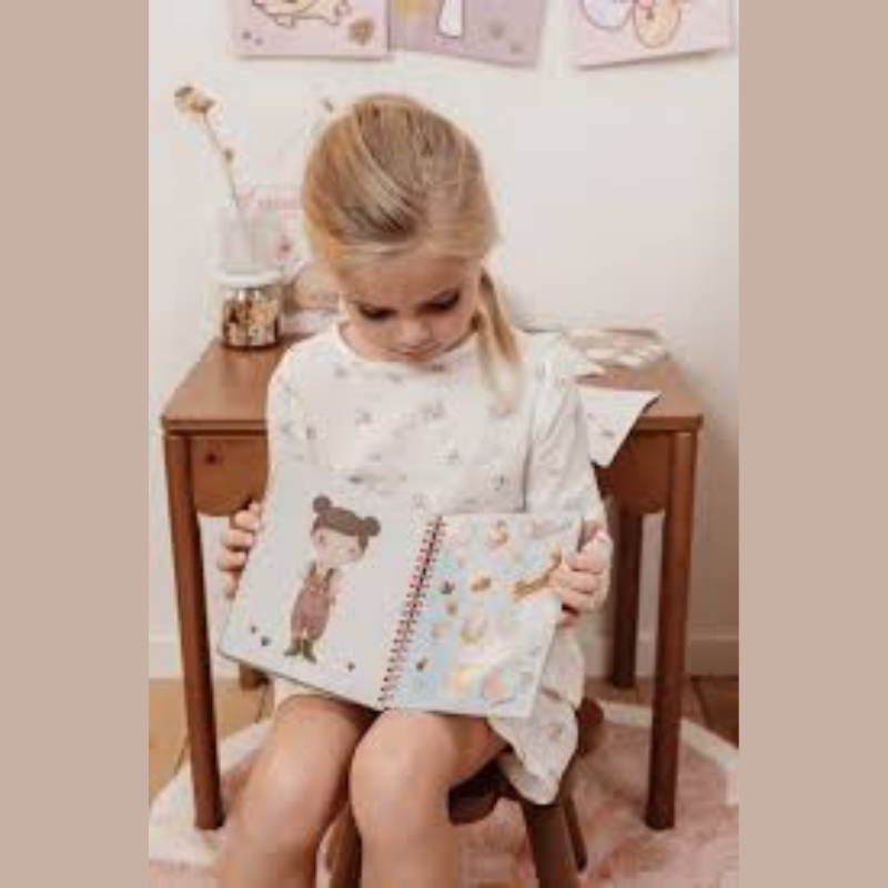 Little Dutch - Libro dress me up - Rosa & Friends Forest Friends