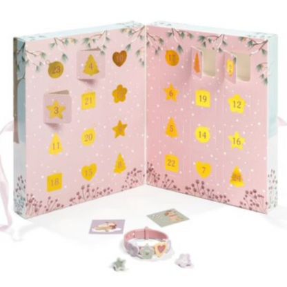 Little Dutch - Calendario dell'Avvento - Set Braccialetti e charms - Fairy Garden