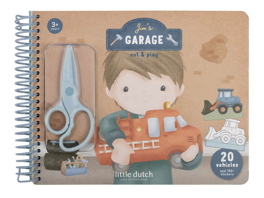 Little Dutch - Libro da ritagliare con forbici - Jim