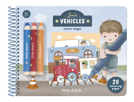 Little Dutch - Libro magico da colorare - Jim