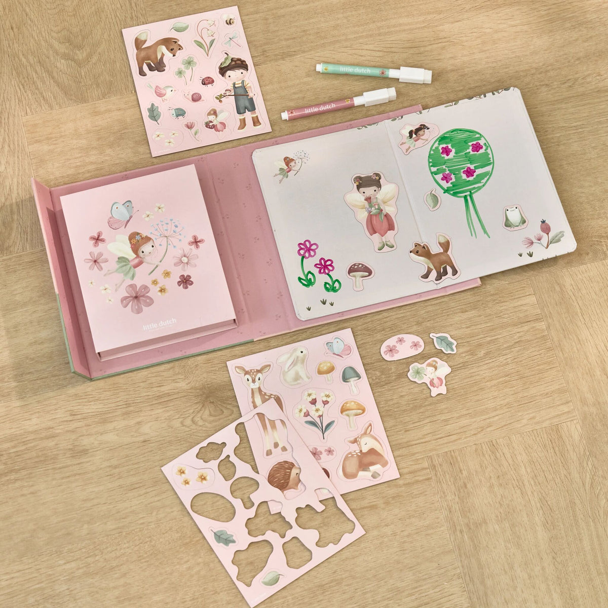 Set magnetico Little Dutch Rosa, dettaglio