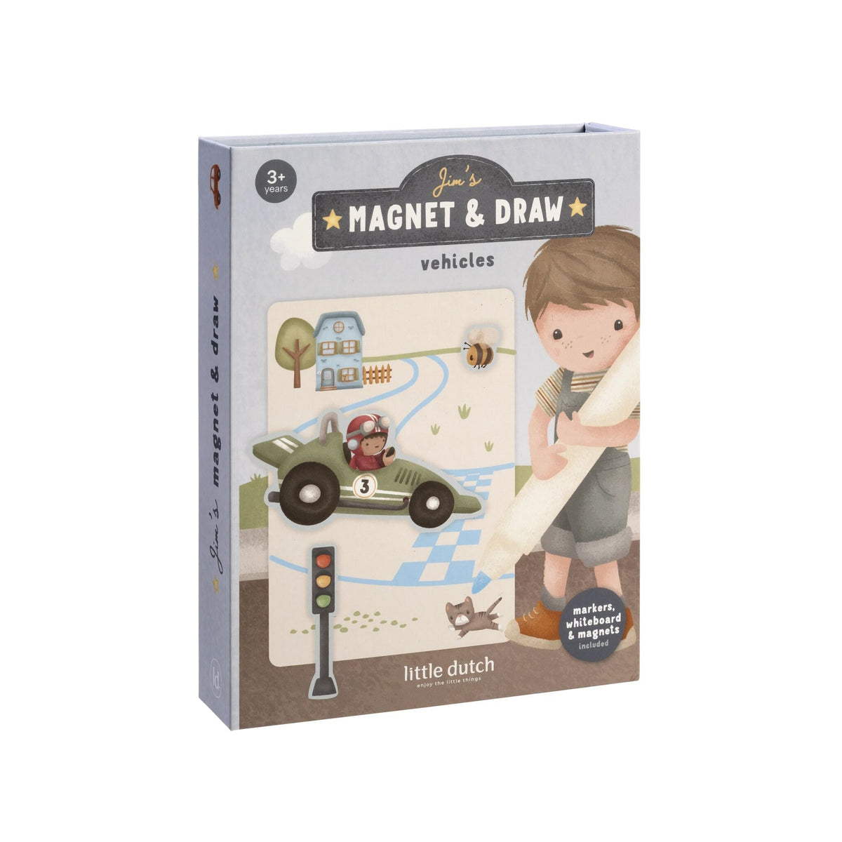 Set magnetico Little Dutch Jim con personaggi e vestiti