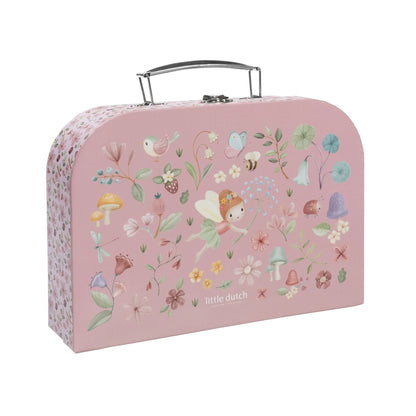 Valigetta creativa Little Dutch Rosa con colori e accessori