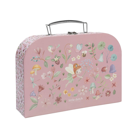 Valigetta creativa Little Dutch Rosa con colori e accessori