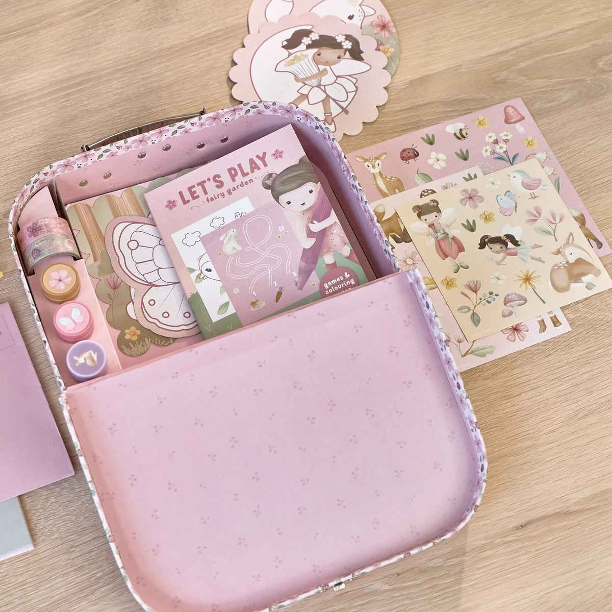 Valigetta creativa Little Dutch Rosa, altra vista