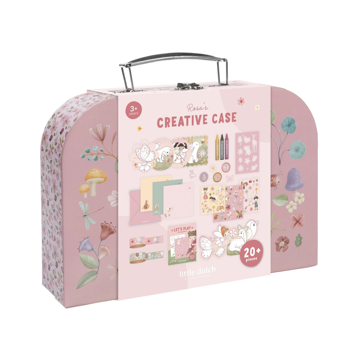 Valigetta creativa Little Dutch Rosa, dettaglio