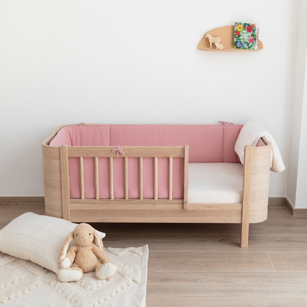 Bemini - Lenzuolo angoli in cotone 70x140 - Ecru pois