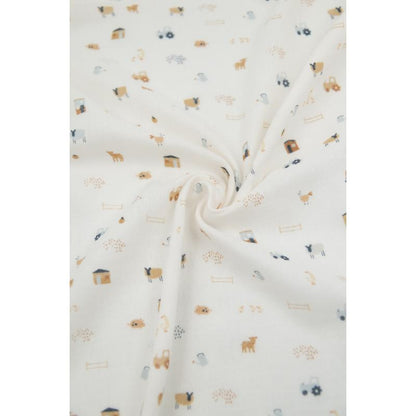 Bamboom - 3-pack Mussola 70x70 cm - The farm