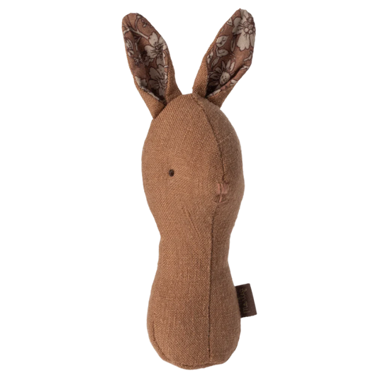 Maileg - Lullaby friends, Sonaglio coniglietto - Cioccolato