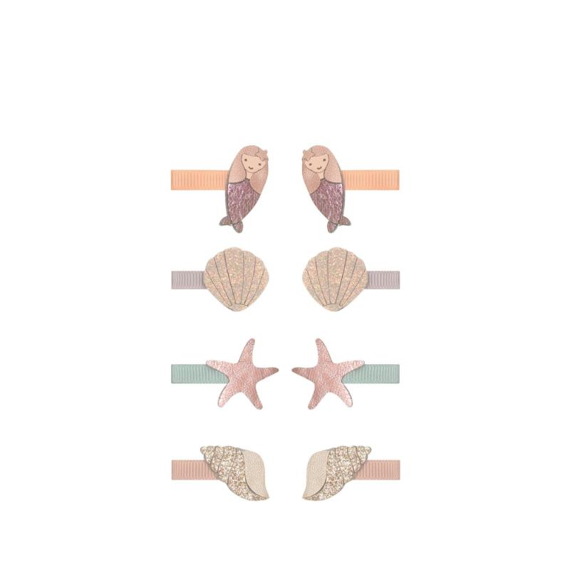 Mimi & Lula - 8-pack Mollette fermacapelli Clip - Sirena