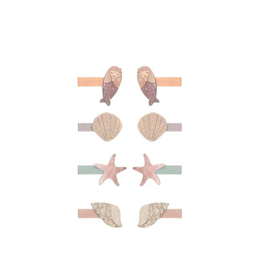 Mimi & Lula - 8-pack Mollette fermacapelli Clip - Sirena