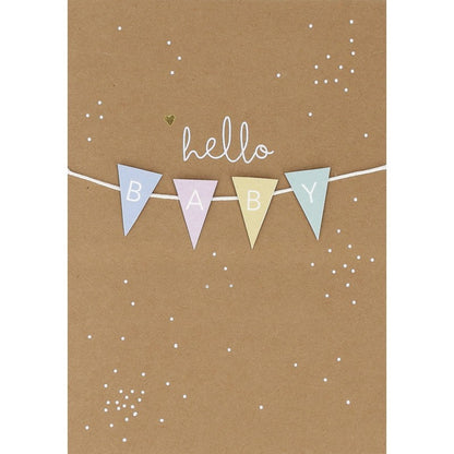 Räder - Biglietto di auguri - Hello baby - altra vista