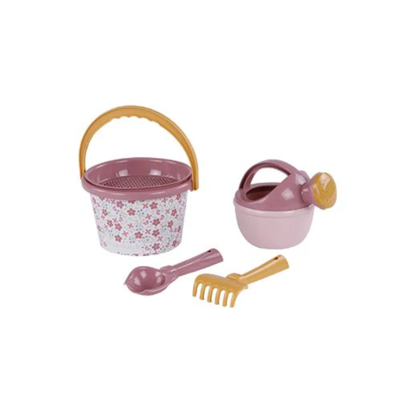 Little Dutch - Set giochi spiaggia - paletta secchiello formine - Rosa - Dreamy