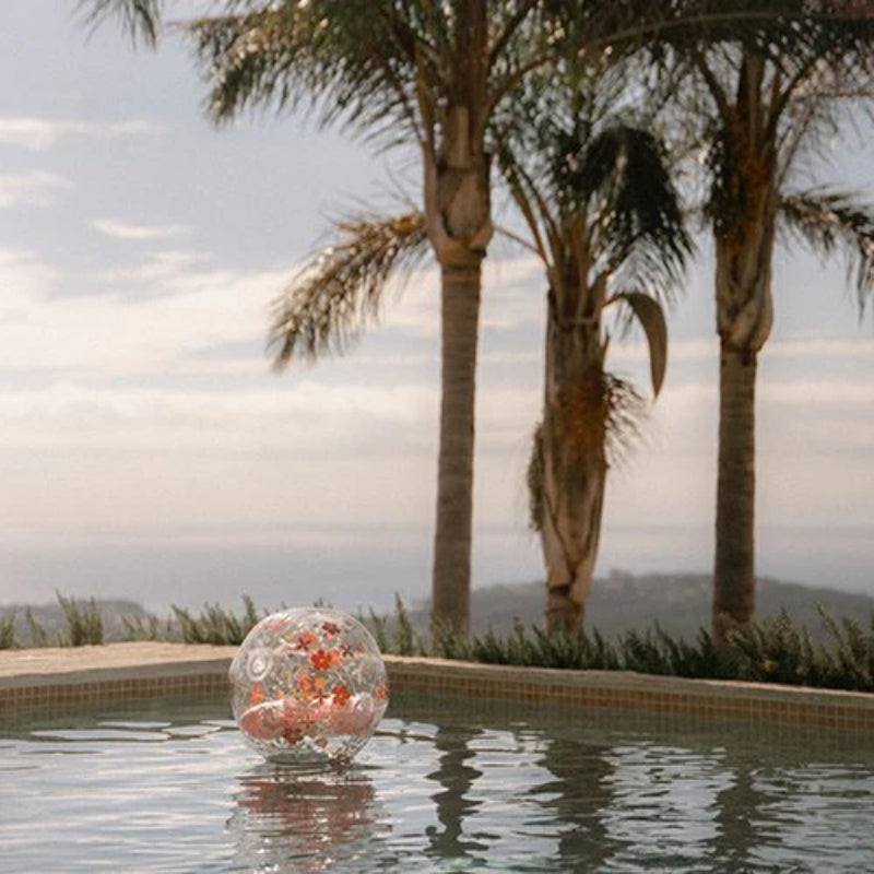 Little Dutch - Pallone gonfiabile con Fiore 3D - Dreamy