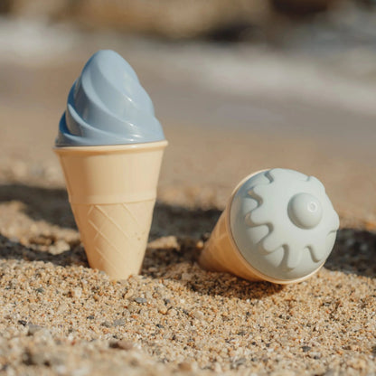 Little Dutch - Set giochi spiaggia - secchiello dei gelati - Blu - Ocean
