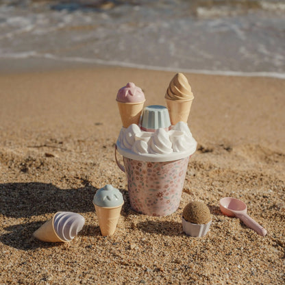 Little Dutch - Set giochi spiaggia - secchiello dei gelati - Rosa - Dreamy