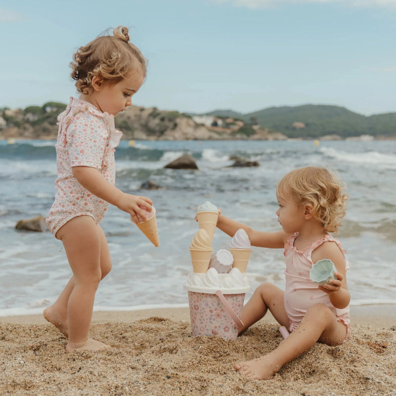 Little Dutch - Set giochi spiaggia - secchiello dei gelati - Rosa - Dreamy