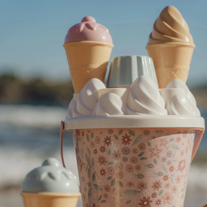 Little Dutch - Set giochi spiaggia - secchiello dei gelati - Rosa - Dreamy