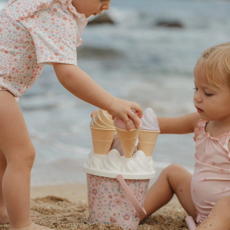 Little Dutch - Set giochi spiaggia - secchiello dei gelati - Rosa - Dreamy