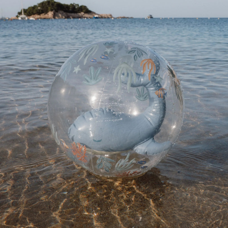 Little Dutch - Pallone gonfiabile con Balena 3D - Ocean