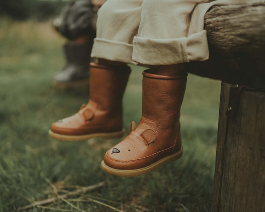 Donsje Amsterdam - Wadudu Classic Boots | Bear - Stivali Orsetto