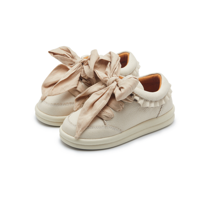 Donsje Amsterdam - Lexley Sneakers - Scarpe Rosa con Fiocco