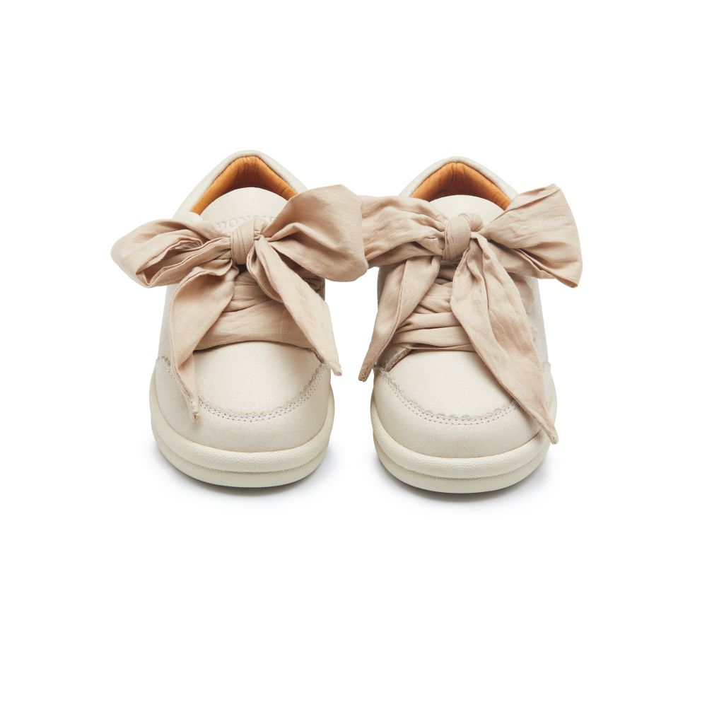Donsje Amsterdam - Lexley Sneakers - Scarpe Rosa con Fiocco