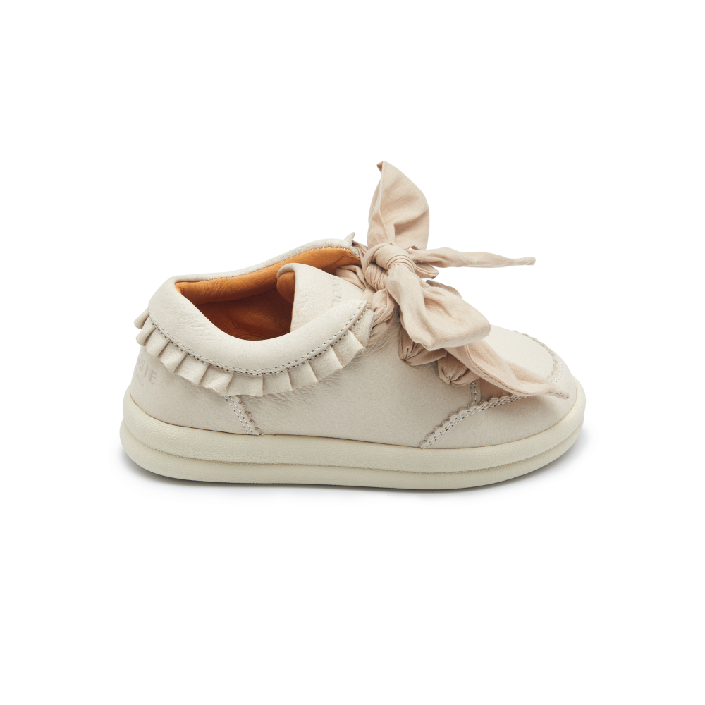 Donsje Amsterdam - Lexley Sneakers - Scarpe Rosa con Fiocco