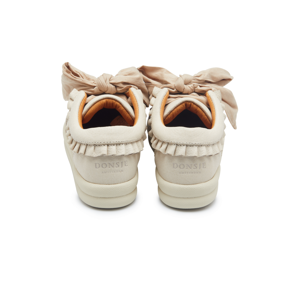 Donsje Amsterdam - Lexley Sneakers - Scarpe Rosa con Fiocco