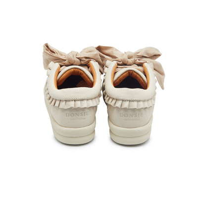 Donsje Amsterdam - Lexley Sneakers - Scarpe Rosa con Fiocco