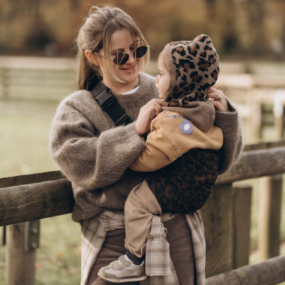 Wildride - Marsupio a fascia laterale | Marrone Leopardato - Brown Leopard