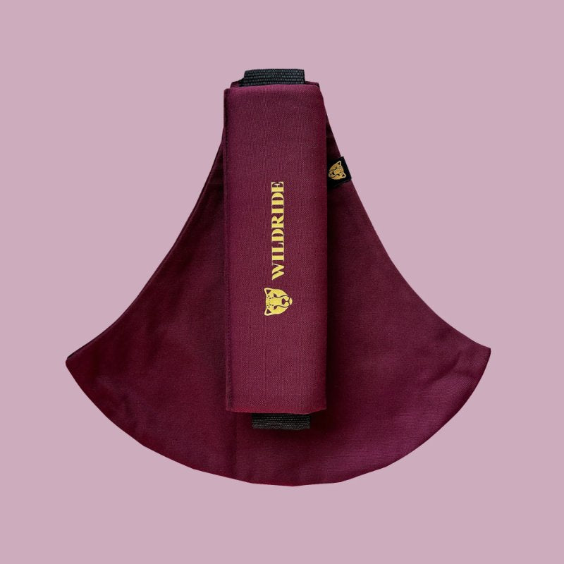 Wildride - Marsupio a fascia laterale | Rosso scuro Bordeaux - Merlot Dark Red