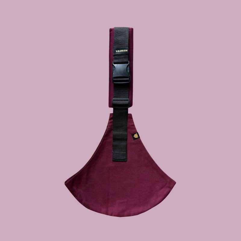 Wildride - Marsupio a fascia laterale | Rosso scuro Bordeaux - Merlot Dark Red