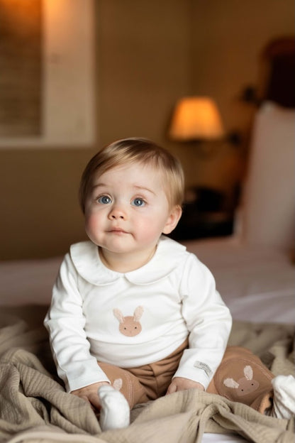 Donsje Amsterdam - Davo Bodysuit | Fluffy Bunny - Body Coniglietto