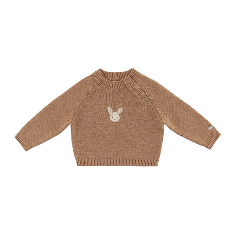 Donsje Amsterdam - Sibbe Merino Wool Sweater | Fluffy Bunny - Maglione in Lana merino Coniglietto