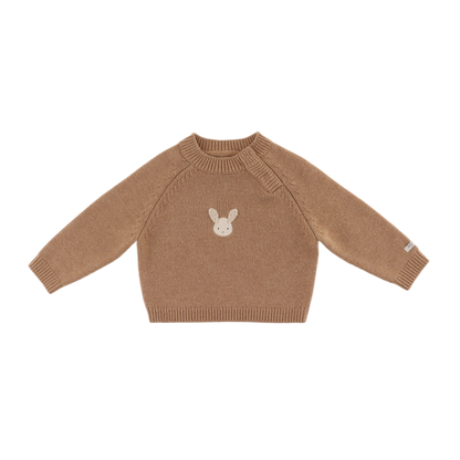Donsje Amsterdam - Sibbe Merino Wool Sweater | Fluffy Bunny - Maglione in Lana merino Coniglietto