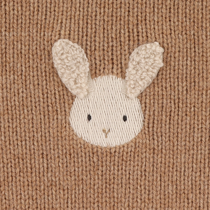 Donsje Amsterdam - Sibbe Merino Wool Sweater | Fluffy Bunny - Maglione in Lana merino Coniglietto