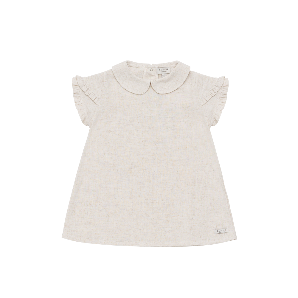 Donsje Amsterdam - Flien Dress - Vestito lino e viscosa