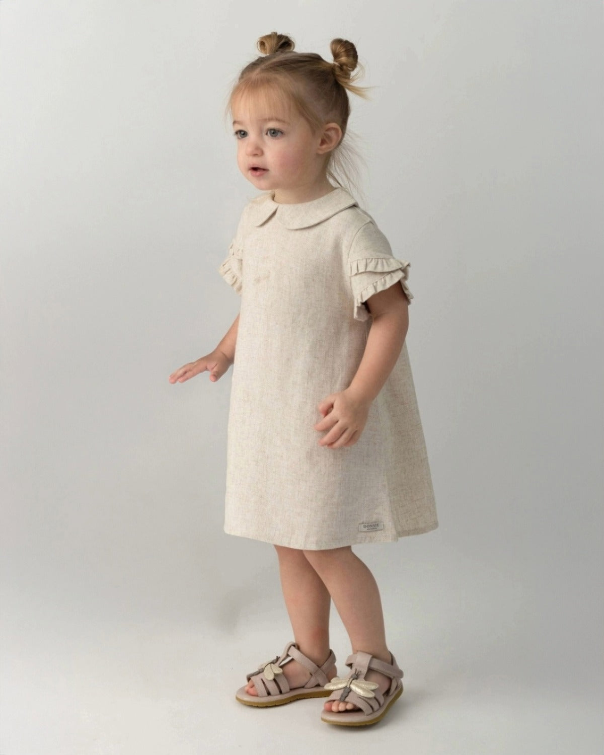 Donsje Amsterdam - Flien Dress - Vestito lino e viscosa