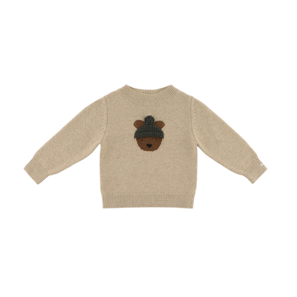 Donsje Amsterdam - Denn Merino Wool Sweater | Bear - Maglione in Lana merino Orsetto