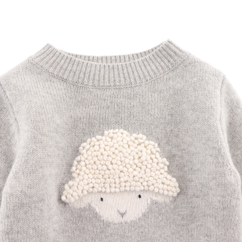 Donsje Amsterdam - Denn Merino Wool Sweater | Lammy - Maglione in Lana merino Pecorella