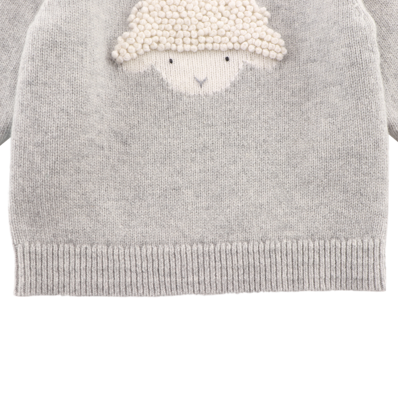 Donsje Amsterdam - Denn Merino Wool Sweater | Lammy - Maglione in Lana merino Pecorella