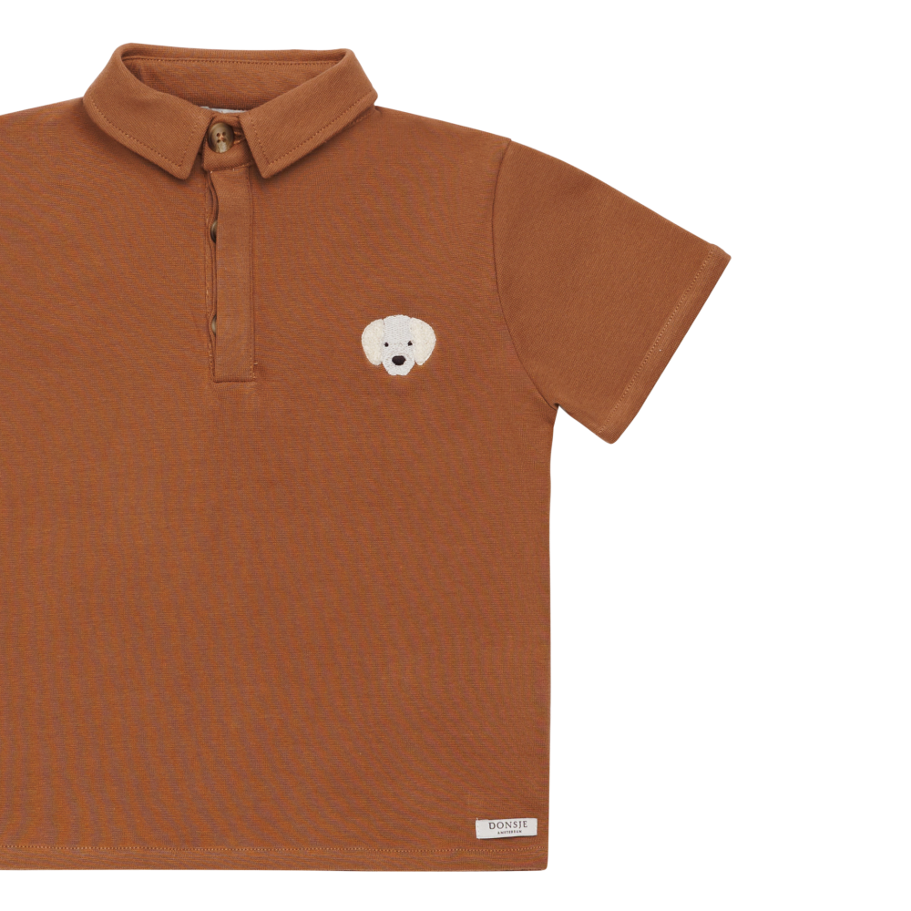 Donsje Amsterdam - Wouti Shirt | Golden Retriever - Polo Cagnolino