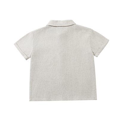 Donsje Amsterdam - Brammie Shirt - Camicia lino e viscosa